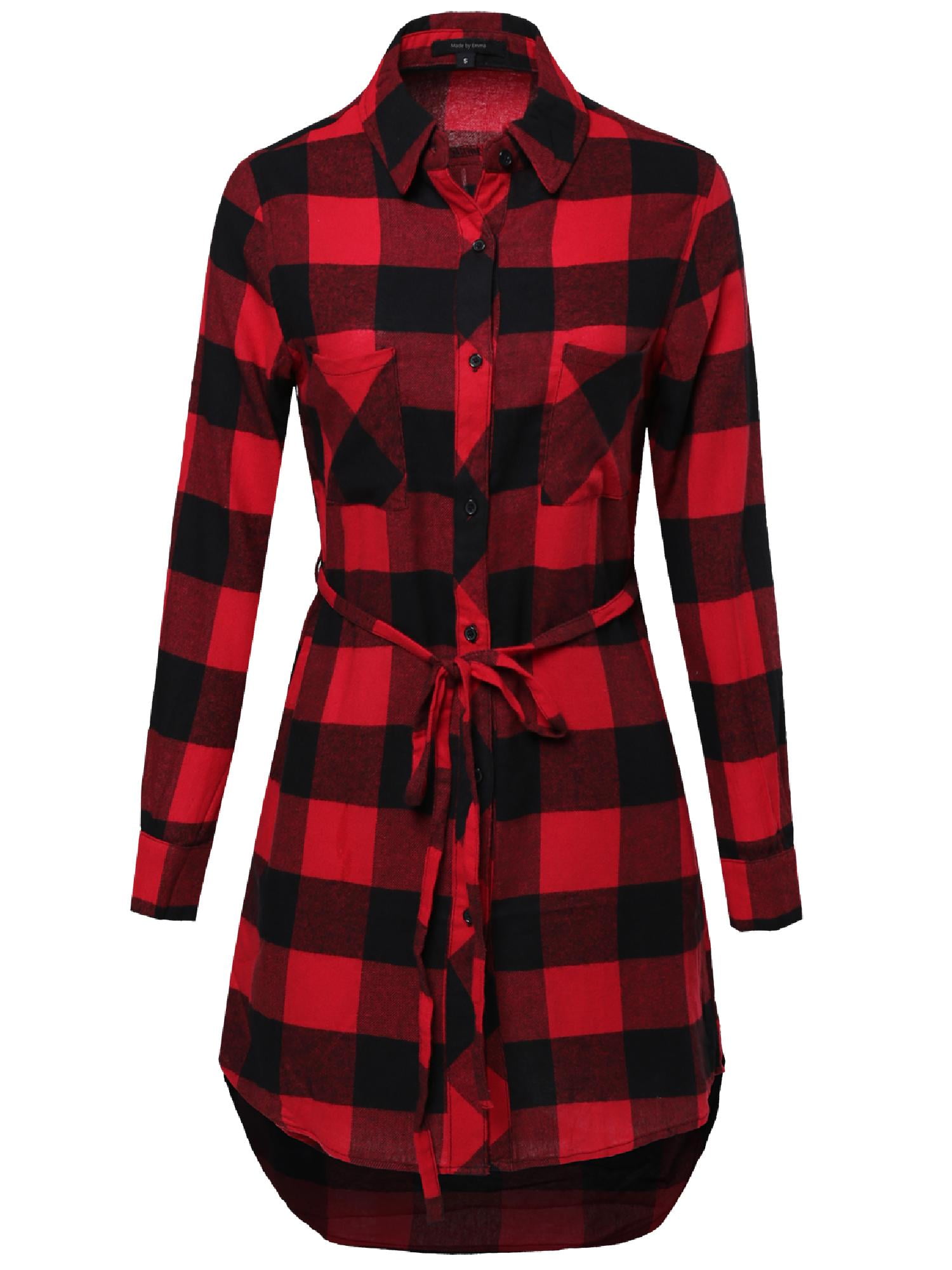 checkered flannels