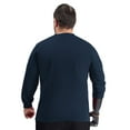 thumbnail image 3 of Men's G-III Sports by Carl Banks Navy Detroit Tigers Adaptive Long Sleeve T-Shirt, 3 of 6
