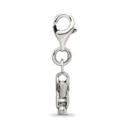 Reflections 925 Sterling Silver Antiqued Ornate Charm 23 x 10 mm.