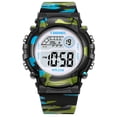 thumbnail image 3 of Reloj electrónico para niños, reloj deportivo impermeable, multifuncional, camuflaje, 3 of 4