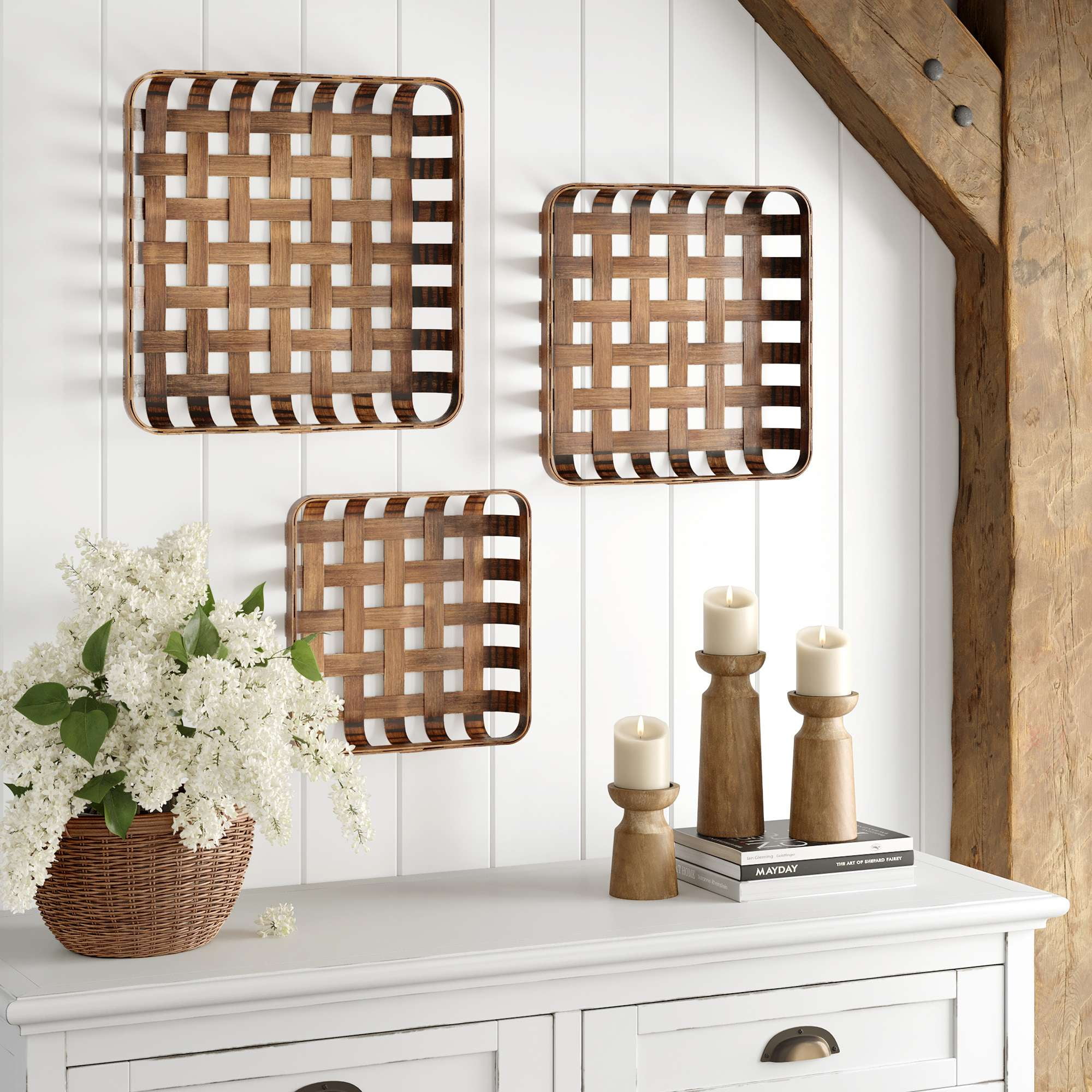 Decorative tobacco baskets deals