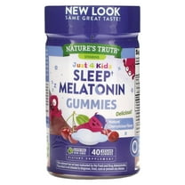 Nature's Truth Just 4 Kids, Sleep Melatonin, Natural Cherrylicious, 40 Vegan Gummies