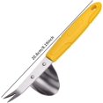 thumbnail image 2 of Weeding stainless steel safety fork for home garden, 2 of 5