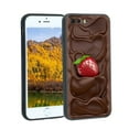 thumbnail image 1 of Compatible with iPhone 8 Plus Phone Case, Chocolate-4 Case Silicone Protective for Teen Girl Boy Case for iPhone 8 Plus, 1 of 1