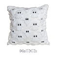 thumbnail image 4 of Halloween Pillow Covers, 18x18 inch White Ghost Throw Pillow Covers, Faux Fur Soft Couch Cushion Case, Fluffy Plush Accent Throw Pillow Case for Halloween Home Decor Indoor, 4 of 8