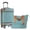Green, variant on 3 Piece Luggage Set, 28 in Lightweight Carry on Luggage with Bags, Hardshell Expandable Suitcase with Spinner Wheel and TSA Lock, Vintage Suitcase Set for Travel, Black