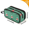 thumbnail image 4 of FORMRS Pencil Case with 3 Compartments Zipper Pouch, Elementary School Level and up, Christmas Trees, 4 of 8