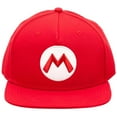 thumbnail image 1 of Super Mario Bros. Mario Snapback Hat, 1 of 4