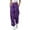 Purple, variant on gvdentm Palazzo Pants For Women Women Super Wide Leg Pants Side Hidden Zipper Flare Bottoms Causal Long Trousers For Women