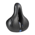 thumbnail image 4 of Birdeem Wide Soft Padded Saddle Fits for Exercise and Outdoor Bikes Leather, 4 of 10