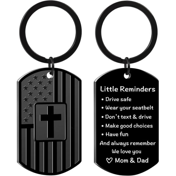 Gifts for 16 Year Old, Drive Safe Keychain for Teen daughter son, New Driver Gifts for Birthday Christmas