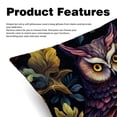 thumbnail image 2 of Owl Covers Set of 2 with Unique Patterns for Bed, Chair Pillow Covers, Decorative Pillows - Available in 16x16, 18x18, 20x20 Inchesfor Various Occasions, 2 of 6