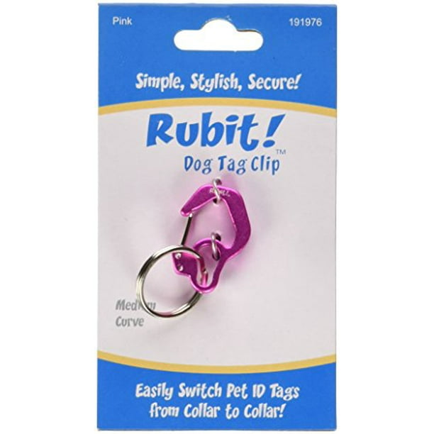 Rubit, LLC RB-191976 The Easy Dog Tag Curve Shape Switch Clip