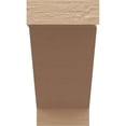 thumbnail image 2 of 3"W x 6"D x 6"H Classic Burlington Rough Cedar Woodgrain TimberThane Corbel, Primed Tan, 2 of 6