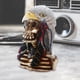 thumbnail image 4 of Estatua de decoración para hogar, resina artesanía cabeza estatuilla escultura Halloween decoración para hogar Accesorios Águila Macarena Estatua de resina de calavera, 4 of 7