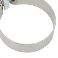 thumbnail image 2 of Universal Exhaust Band Seal Clamps Rustproof Muffler Clamp High Hardness for Downpipe Header Manifold3in, 2 of 2