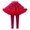 Red, variant on Skirted Leggings Girls Little Girls Leggings with Ruffle Tutu Skirts Kids Footless Tights Uniform Pants Size 8-10 (Watermelon Red,8-10 Years)