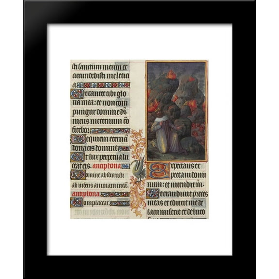 Psalm XXXIX 20x24 Framed Art Print by Limbourg brothers