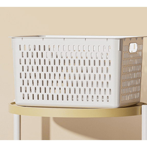 Simple style multi-functional integrated storage basket