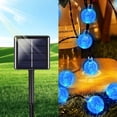 thumbnail image 4 of Luces Solares en Cadena LORRYTE Paquete de 2 con 100 LED de 19,5 m Azules, 4 of 7