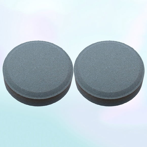 HINTRMENT 2Set Round Shape Sharpening Stone Aluminium Oxide for Sharpening Home Use