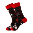 thumbnail image 3 of Mens Socks Performance Cotton Pad Sports Leisure Christmas Pattern For Men Sock, 3 of 3