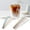 Gold, variant on SLUOHZXI Stainless Steel Smoothie Straws, 8.46 inch X 0.23 in Reusable Metal Straws for Juice, Water, Smoothie