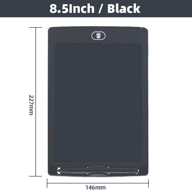Juguetes para niños, tablero de dibujo electrónico de 8,5 pulgadas, pantalla LCD, tabletas de dibujo gráfico Digital, almohadilla de escritura electrónica Dengxun unisex