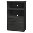thumbnail image 6 of Lorell, LLR66205, 36" Lateral File Drawer Combo Unit, 1 Each, Black, 6 of 7