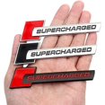 thumbnail image 5 of yeuweold 2pcs Metal Supercharged Logo Car Emblem Premium Auto Badge Rear Trunk Sticker Side Fender Decal, 5 of 5