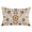 Brown, Sepia, Tan, Parchment, variant on Red Teal Floral Boho Throw Pillow Cover 12 x 20 Inch Decorative Pillow Cover Summer Spring Flowers Botanical Lumbar Pillowcase Seasonal Rectangle Cushion Case for Couch Sofa Bed Living Room