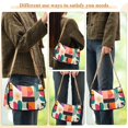 thumbnail image 4 of FORMRS Womens Shoulder Bag with Chain Strap Clutch Purse Cute Tote Handbag, Beige Abstract, 4 of 7