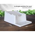 thumbnail image 4 of Soporte para detergente para ropa TidyFriend, blanco con bandeja de goteo, 4 of 6