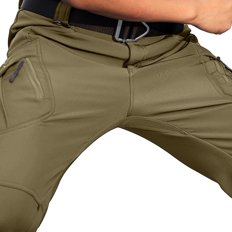 Cargo Pants for Men - Waterproof Winter Warm Fleece Lined  display picture 1