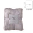 thumbnail image 3 of VWRXBZ Blanket Solid Color Blanket Noon Sleeping Blanket, Gray, 3 of 6