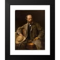 thumbnail image 2 of Władysław Ciesielski 11x14 Black Modern Framed Museum Art Print Titled - Portrait of the Artist's Father, 2 of 5