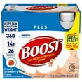 thumbnail image 3 of BOOST Plus Ready to Drink Nutritional Drink, Creamy Strawberry, 14 g Protein, 6 - 8 fl oz Cartons, 3 of 11