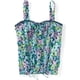 thumbnail image 1 of Camiseta sin mangas tejida Floral Aeropostale azul XS, 1 of 1