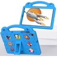 thumbnail image 2 of Case for Galaxy Tab A 10.1 2019 (SM-T510/T515), Kids Girl Shockproof Protective with Pencil Holder, Folding Handle Stand Shoulder Strap for 10.1 Inch Galaxy Tab A SM-T510 SM-T515, 2 of 7