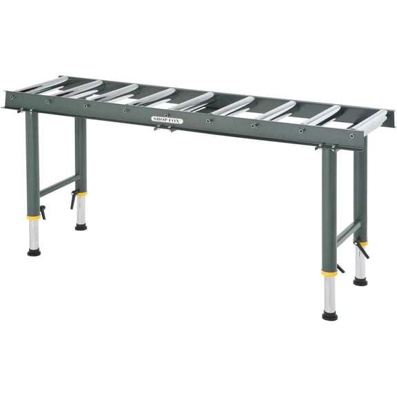 Shop Fox Heavy-Duty 9 Roller Table