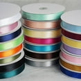 thumbnail image 3 of BalsaCircle 7/8" x 100 yards Hunter Green Shiny Single Side Satin Ribbon Wedding FAVORS Crafts, 3 of 4
