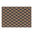 thumbnail image 1 of Tartan Cutting Board, British Traditional Design Classic Country Style Checkered Pattern, Decorative Tempered Glass Cutting and Serving Board, Small Size, Charcoal Grey Marigold, by Ambesonne, 1 of 1