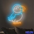 thumbnail image 5 of Handmadetneonsign Puffin Neon Sign Cute Puffin Wall Art Puffin Animal Wall Decor 048595, 5 of 5
