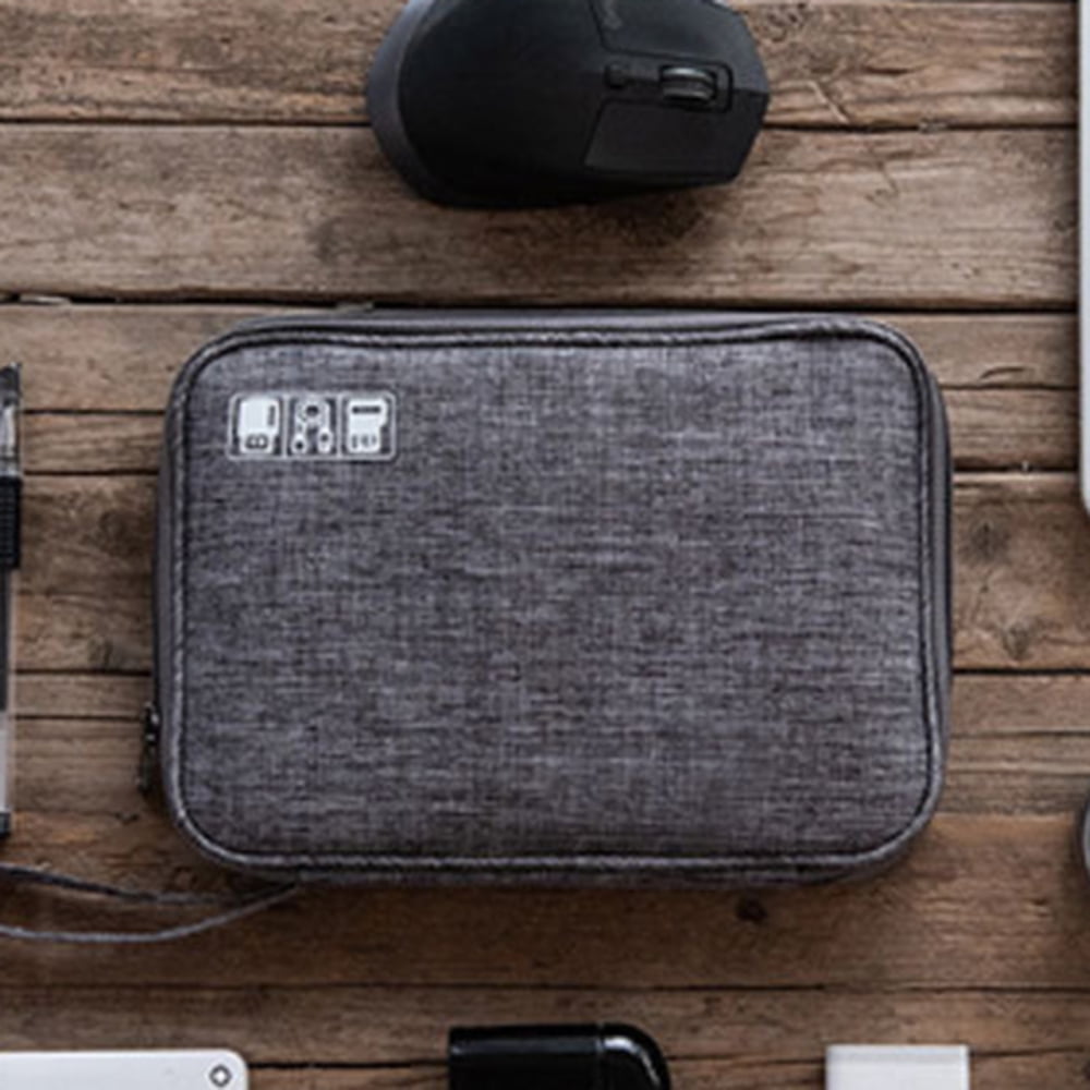 Digital Cable Case Containers Gadget and Padded Tech Kit Bag for