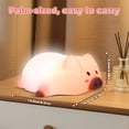 thumbnail image 5 of Night Light for Kids Squishy Silicone Cute Animal Lamp,Dimmable Rechargeable Touch Nightlight for Nursery,Bedside,Kids Room Decor,Perfect Gift for Girls & Boys, 5 of 8