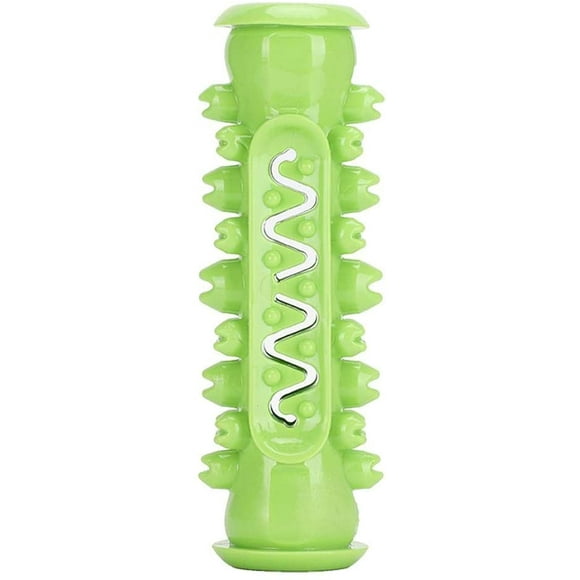 Dog Teething Stick-a Dog Training Toy That Can Deep Clean Teeth and Enhance The Fun of Brushing(Green)