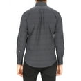 thumbnail image 2 of Scotch & Soda mens  Modern Fit Dress Shirt, 18, Black, 2 of 3