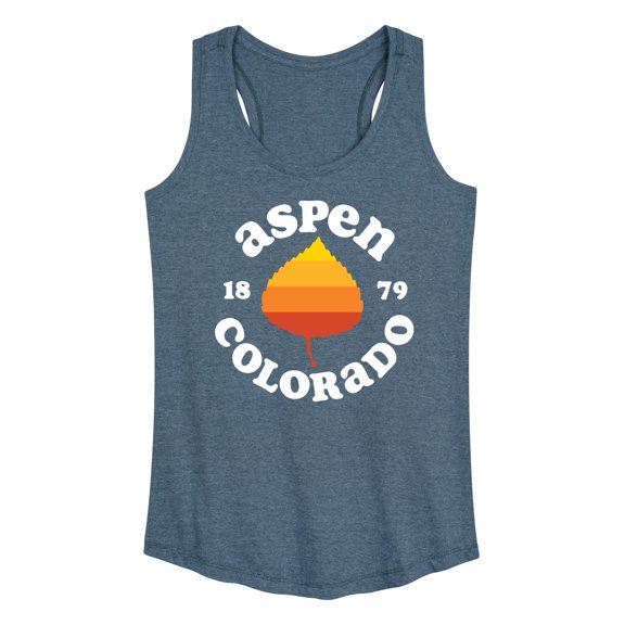 Instant Message - Aspen Colorado 1879 - Women's Racerback Tank Top