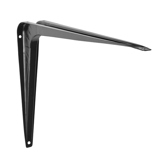 Hyper Tough 10 inch x 12 inch Shelf Bracket Black