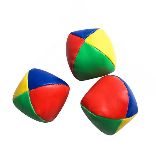 Tholdsy 3 piezas de bolas de malabares, pelota de circo, bolsa de arena clásica, juego divertido, cesta de juguete de aprendizaje deportivo Juguetes Educativos TYPE1